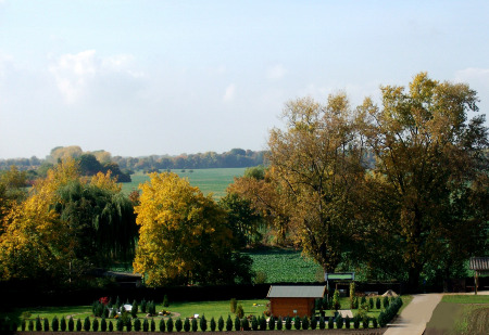 Leipziger Tierfriedhof von oben